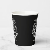 Neuer Anfang Weingläser - Illustration 2 Pappbecher (Links)