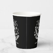 Neuer Anfang Weingläser - Illustration 2 Pappbecher (Rechts)