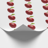 Neuer Apfel Geschenkpapier (Ecke)