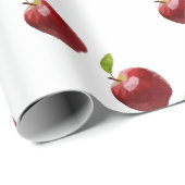 Neuer Apfel Geschenkpapier (Rolleneckpunkt)