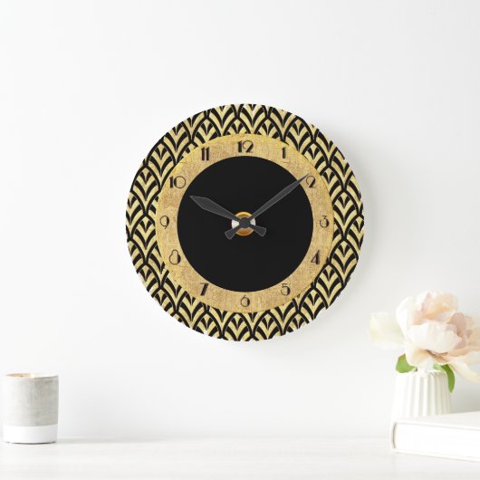 Neuer Art Deco Stil Große Wanduhr (Zuhause)