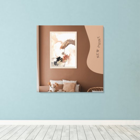 Neuer Ausdruck Leinwanddruck (Insitu (Holzboden))