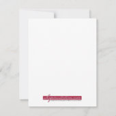 Neuer Baby Boy Foto Flat Ankündigung (Rückseite)