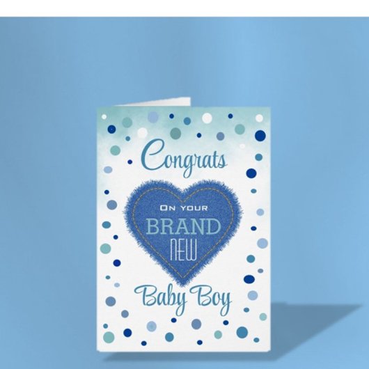 Neuer Baby Boy! Glückwünsche für Neugeborene