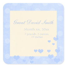 Neuer Babybock-Aufkleber