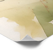 Neuer Ball - Archiv Cricket Print Poster (Ecke)