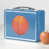 Neuer Basketball Metall Brotdose (Beispiel)