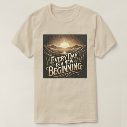 Neuer Beginnender T - Shirt (Design vorne)