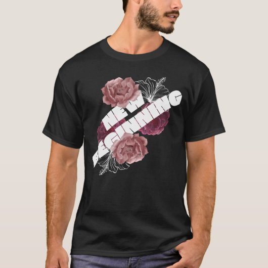 Neuer Beginnender T - Shirt (Vorderseite)