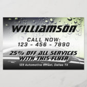 Neuer beruflicher Silberton Flyer (Vorne)