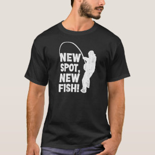 Neuer Bestand für Bassfischerei T-Shirt
