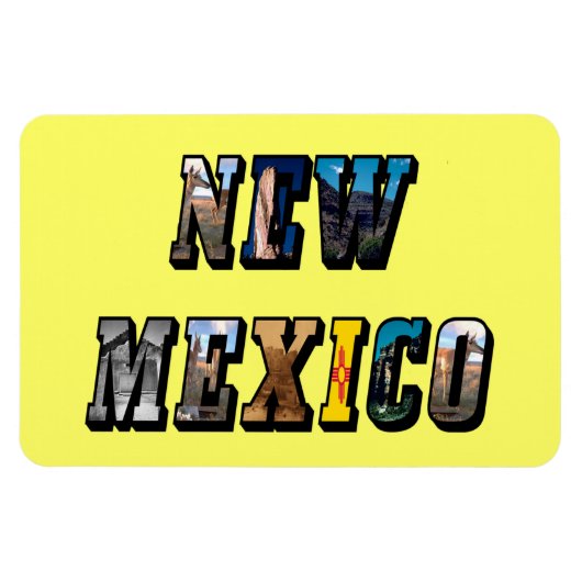 Neuer Bildtext für Mexiko Magnet (Horizontal)