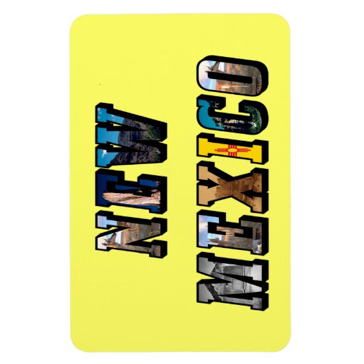 Neuer Bildtext für Mexiko Magnet (Vertikal)