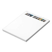 Neuer Bildtext für Mexiko Notizblock (Rotiert)