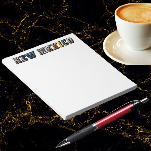 Neuer Bildtext für Mexiko Notizblock