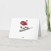 neuer BlumenVase Karte (Rückseite)