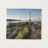 Neuer Brighton-Leuchtturm Wandteppich (Vorderseite (Horizontal))