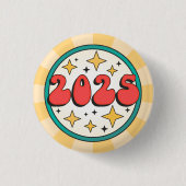 Neuer Cartoon 2025 Button (Vorderseite)