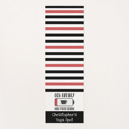 Neuer Coffee Battery Yoga Mat Yogamatte (Vorderseite)