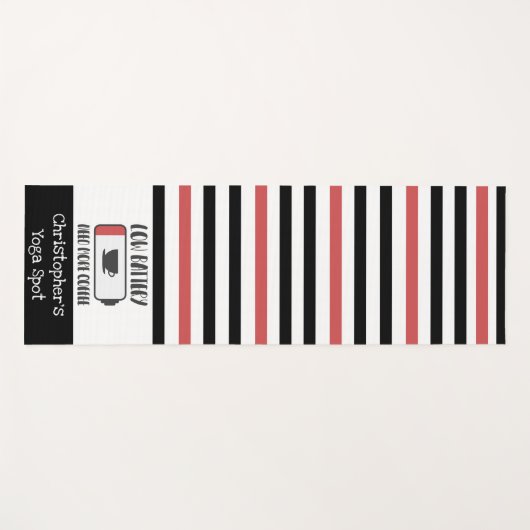 Neuer Coffee Battery Yoga Mat Yogamatte (Vorderseite (Horizontal))