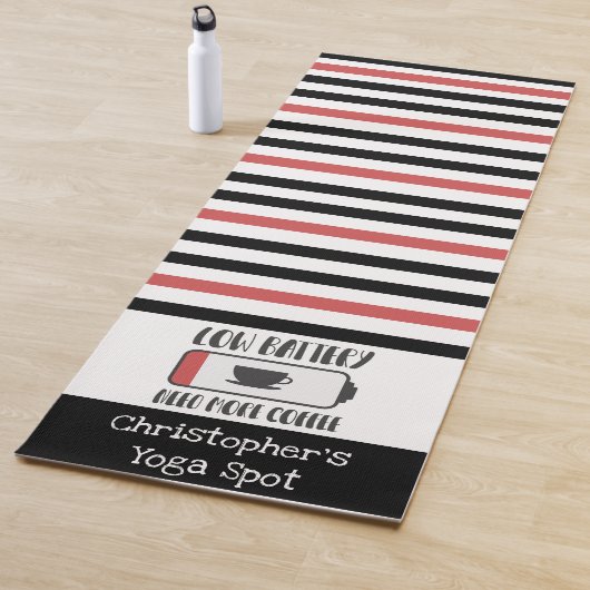 Neuer Coffee Battery Yoga Mat Yogamatte (Beispiel)
