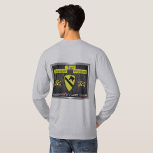 Neuer Cool umgestalteter 1. Kavalleriebereich T-Shirt