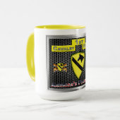 Neuer Cool umgestalteter 1. Kavalleriebereich Tasse (Vorderseite Links)