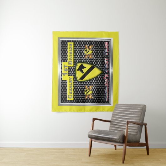 Neuer Cool umgestalteter 1. Kavalleriebereich Wandteppich (Beispiel)