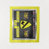 Neuer Cool umgestalteter 1. Kavalleriebereich Wandteppich (Vorderseite)