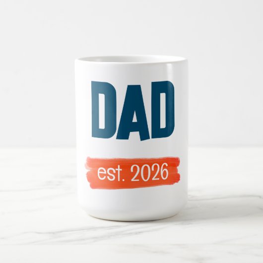 NEUER DAD - EST.2026 KAFFEETASSE (Mittel)