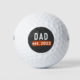 NEUER DAD - Golf Balls vom est.2023 Golfball