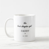 Neuer Daddy-Mug-Geschenk Erster Vater Kaffeetasse (Links)