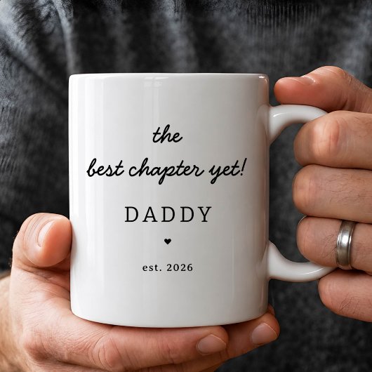 Neuer Daddy-Mug-Geschenk Erster Vater Kaffeetasse