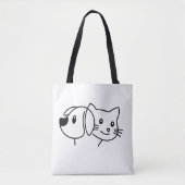 Neuer DESGIN-Hund & Katze Rucksack Tasche (Vorderseite)