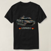 Neuer deutscher Hauptlast Leopard 2 Premium T-Shirt (Design vorne)
