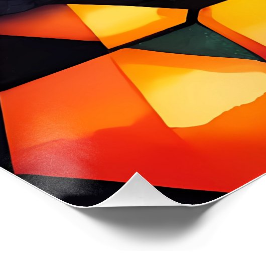 Neuer digitaler Friedhof Poster (Ecke)