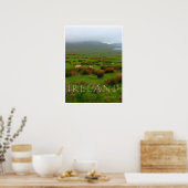 NEUER DRUCK AUS IRLAND GRÜNE UND GRÜNER! POSTER (Küche)