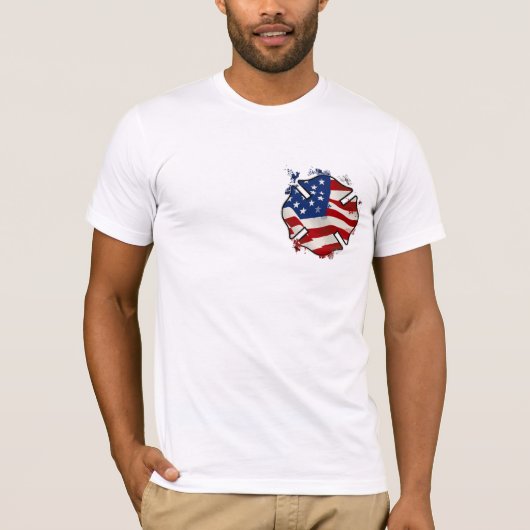 Neuer Entwurf verfügbarer jetzt - Feuerwehrmann T-Shirt (Vorderseite)