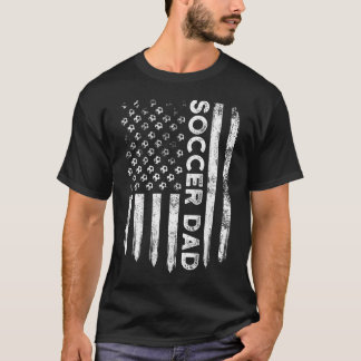 Neuer Erstlingsvater Symbol Werkzeuge Fußball T-Shirt