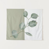 Neuer Eukalyptus-Colorblock Wandteppich (Vorderseite (Horizontal))