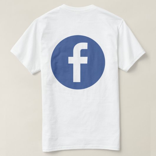 Neuer Facebook-T - Shirt (Design Rückseite)