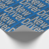 Neuer Fahrer-Extraordinator Geschenkpapier (Ecke)