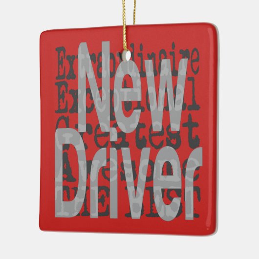 Neuer Fahrer-Extraordinator Keramikornament (Links)