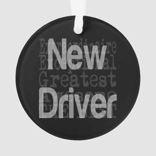 Neuer Fahrer-Extraordinator Ornament (Rückseite)