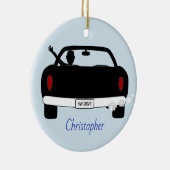 Neuer Fahrer-Mann personalisiert Keramikornament (Rechts)