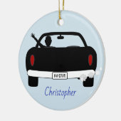 Neuer Fahrer-Mann personalisiert Keramikornament (Links)