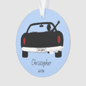 Neuer Fahrer rechts - Junge Ornament (Vorderseite)