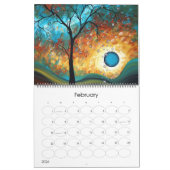 NEUER farbenfroher MADART 2015 - Lebenskalender Kalender (Feb 2026)