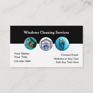 Neuer Fensterwasch-Profi-Service Visitenkarte
