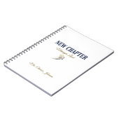 Neuer Filialleiter-Level Personalisiert Notizblock (Linke Seite)